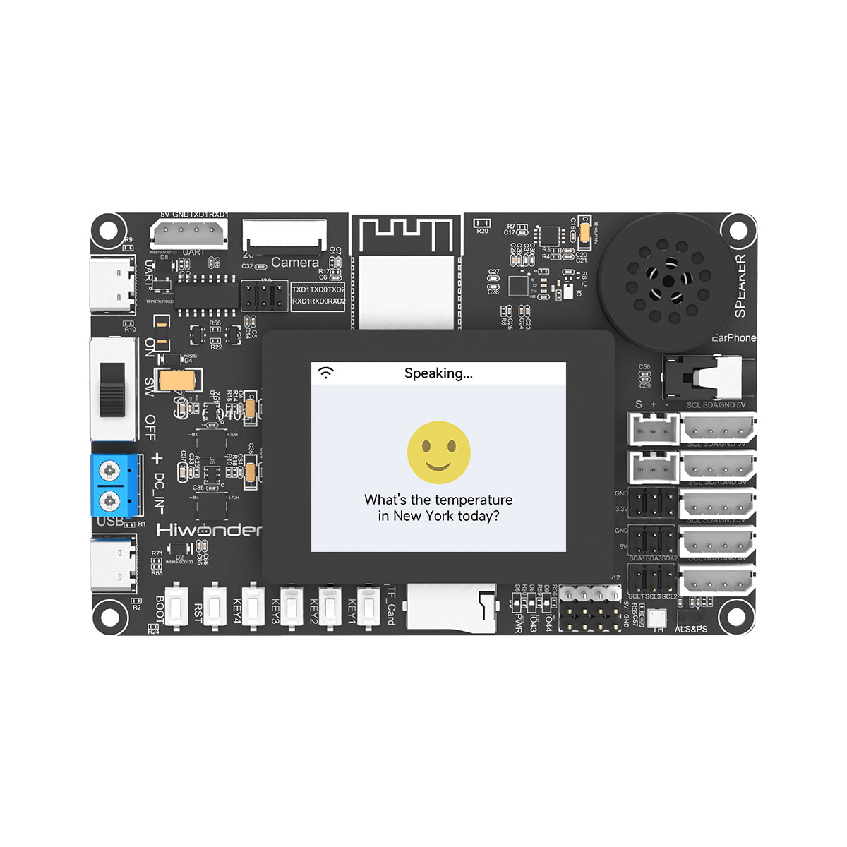 Hiwonder ESP32-S3 Development Board AI Vision & Smart Chat with LLMs Robot Programming Board Kit
