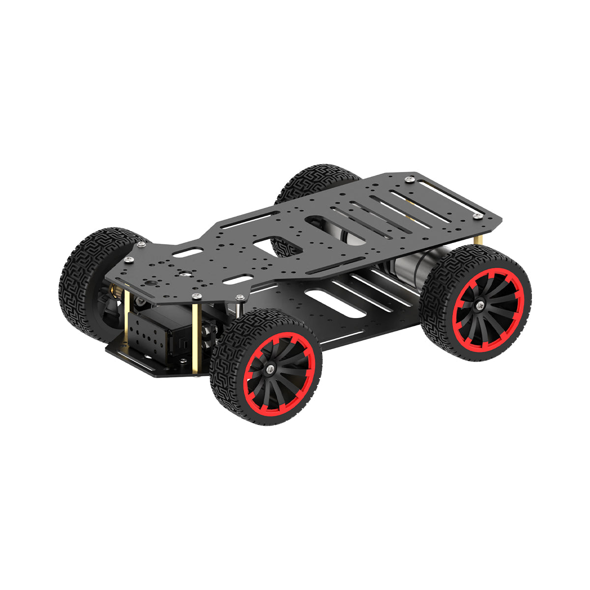 Hiwonder Ackerman Intelligent Car/Metal Chassis/Dual Encoder Motor/Front Wheel Servo Steering/ROS Robot