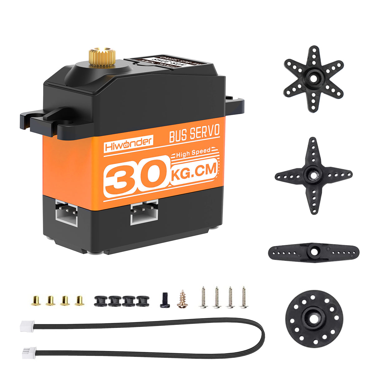 High-speed Serial Bus Servo HTS-30HS Strong Magnet 30KG and Large Torque Dedicated to Four-legged Dog Robots