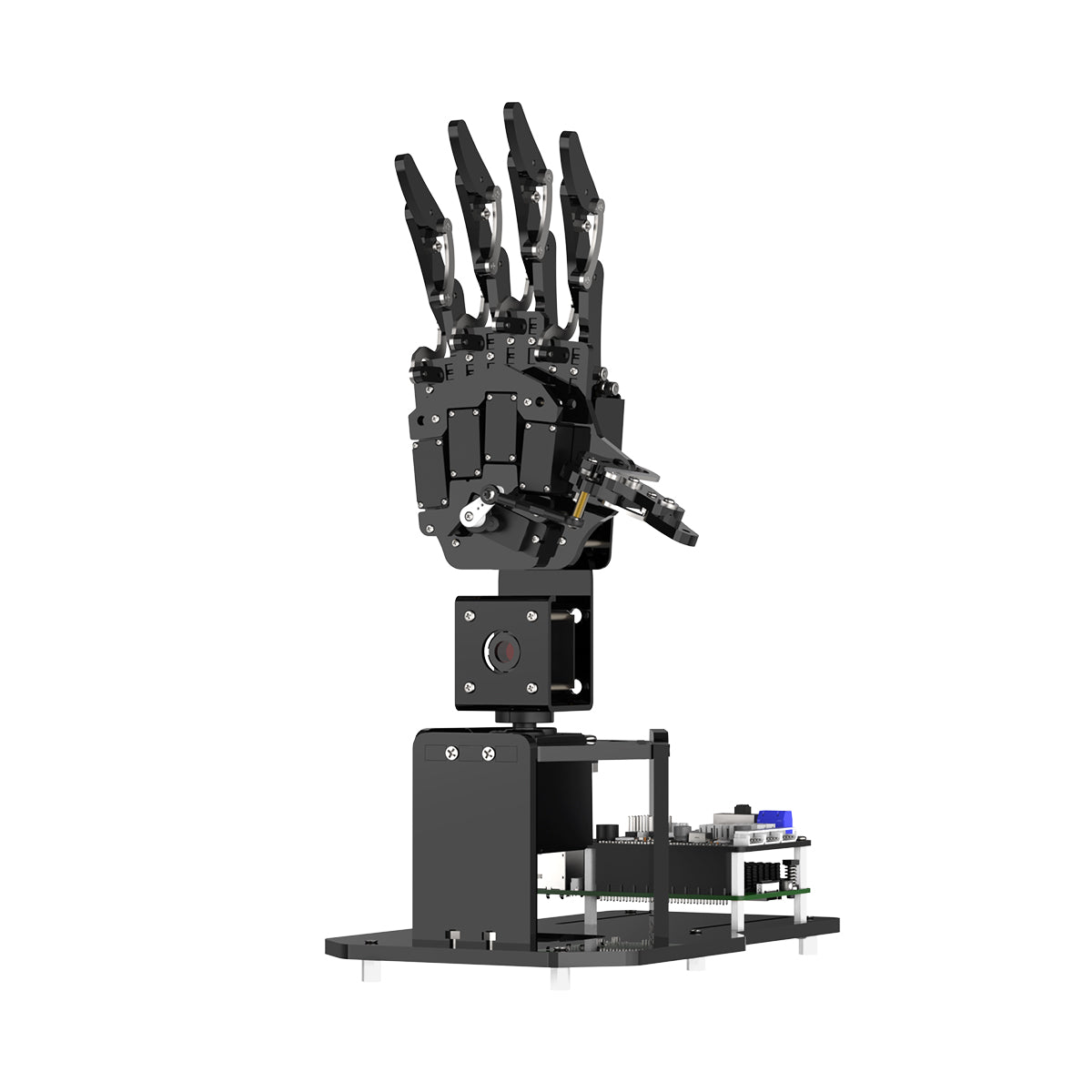 Hiwonder uHandPi Raspberry Pi 5 AI Robotic Hand, AI Vision Recognition and Tracking, Python Programming, Deep Learning
