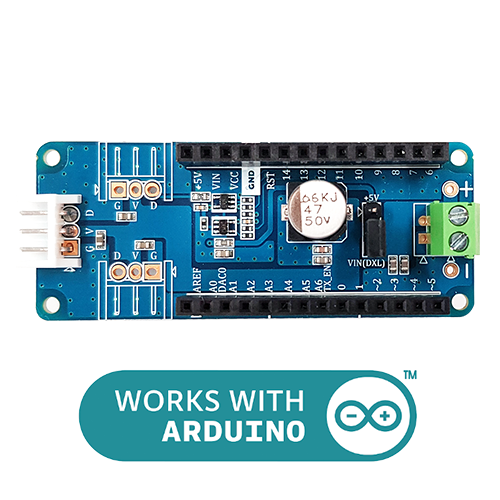 DYNAMIXEL SHIELD FOR ARDUINO MKR SERIES