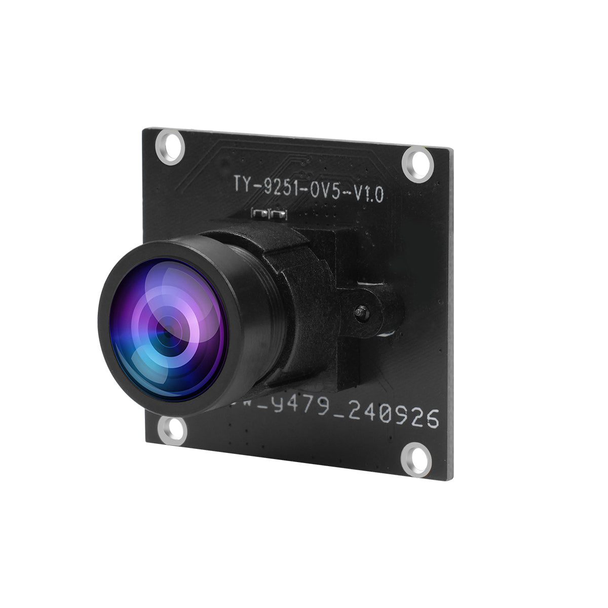 5-Megapixel USB Wide-Angle Camera, 160° FOV, Driver-Free, Compatible with ROS Robots, Raspberry Pi and Jetson Controllers