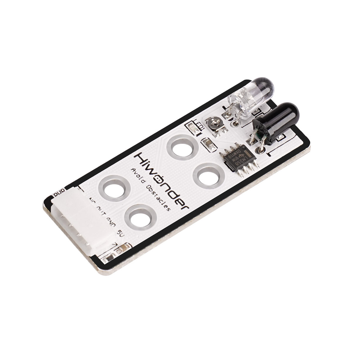 Infrared Obstacle Avoidance Sensor：Hiwonder Robot Sensor Compatible with Arduino/ Raspberry Pi/ Jetson Nano/ micro:bit