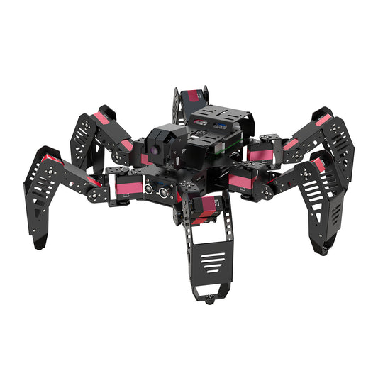 Hiwonder SpiderPi: AI Intelligent Visual Hexapod Robot Powered by Raspberry Pi 5