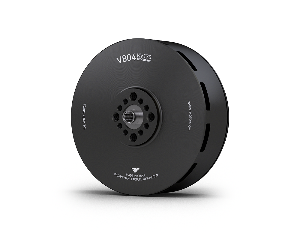 V804 KV170 12S Brushless Motor for Vtol Drone