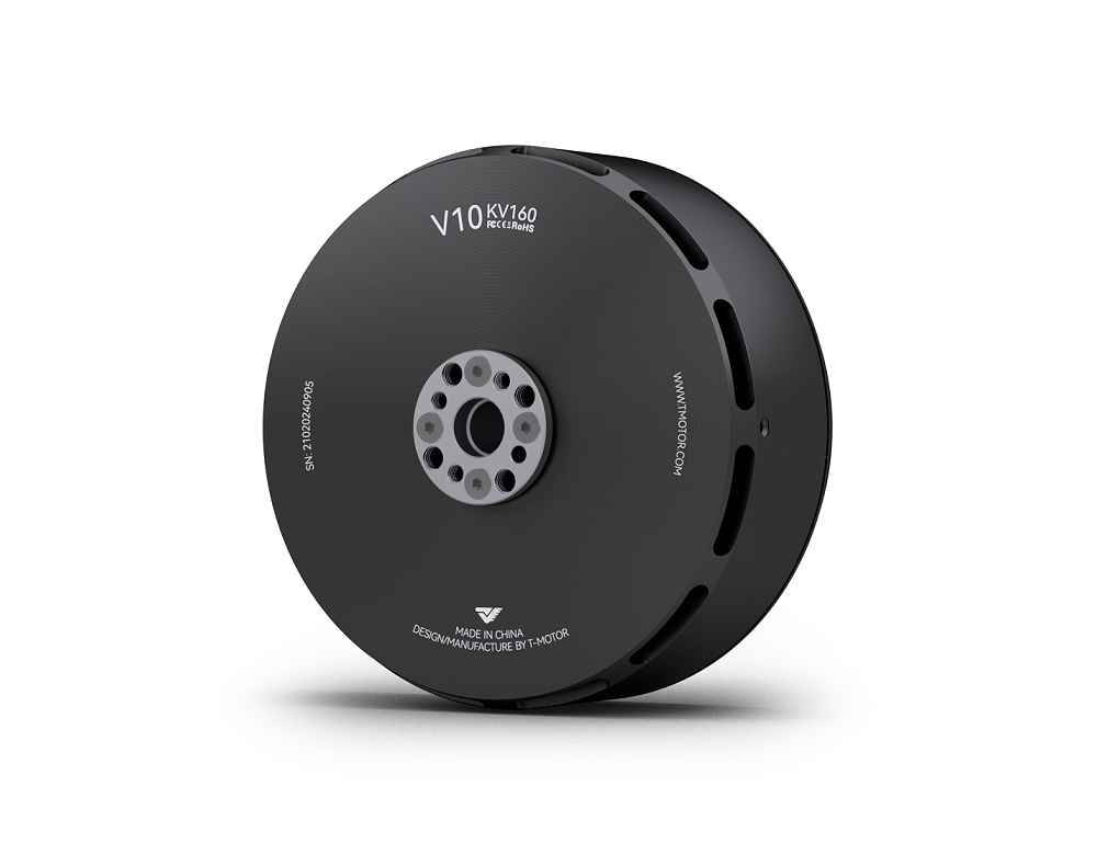 V10 KV160 12S Brushless Motor for Large Vtol