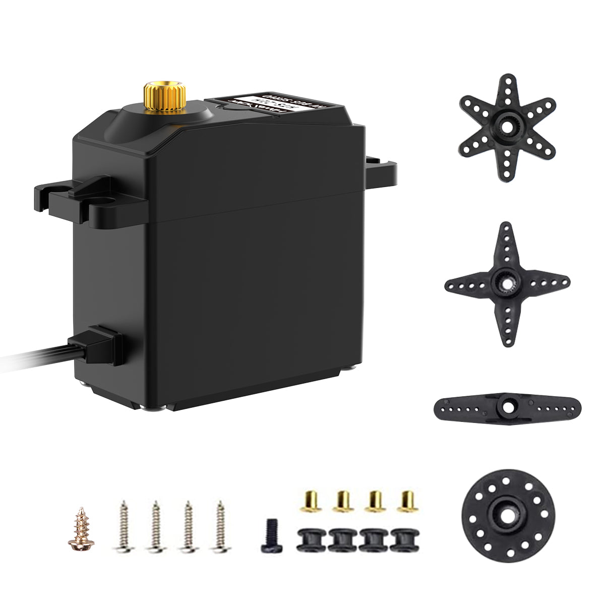 Hiwonder Serial High Voltage Bus Servo HTS-21H Anti-burning and Anti-blocking Intelligent Serial Port High Torque High Precision with Feedback Dedicated for Robot Gripper Claw