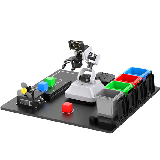 Hiwonder AiArm Vision Robot Arm Kit for Education Demonstration Support Scratch and Python
