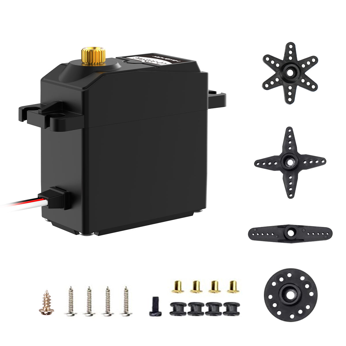 Hiwonder LD-3015MG Full Metal Gear Digital Servo with 17kg High Torque for RC Robot Car