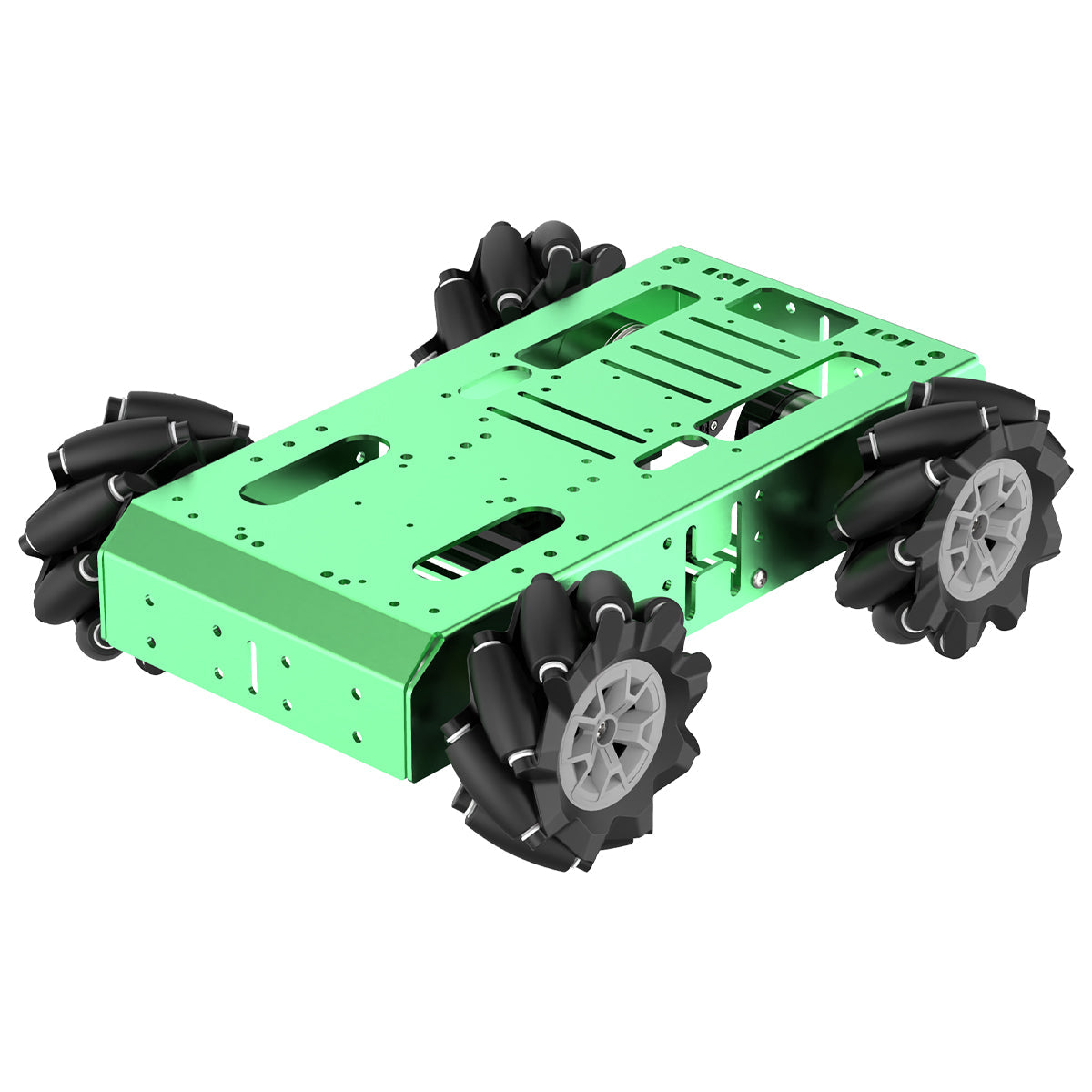 Hiwonder Large Metal 4WD Vehicle Chassis for Arduino/Raspberry Pi/ROS Robot with 12V Encoder Geared Motor