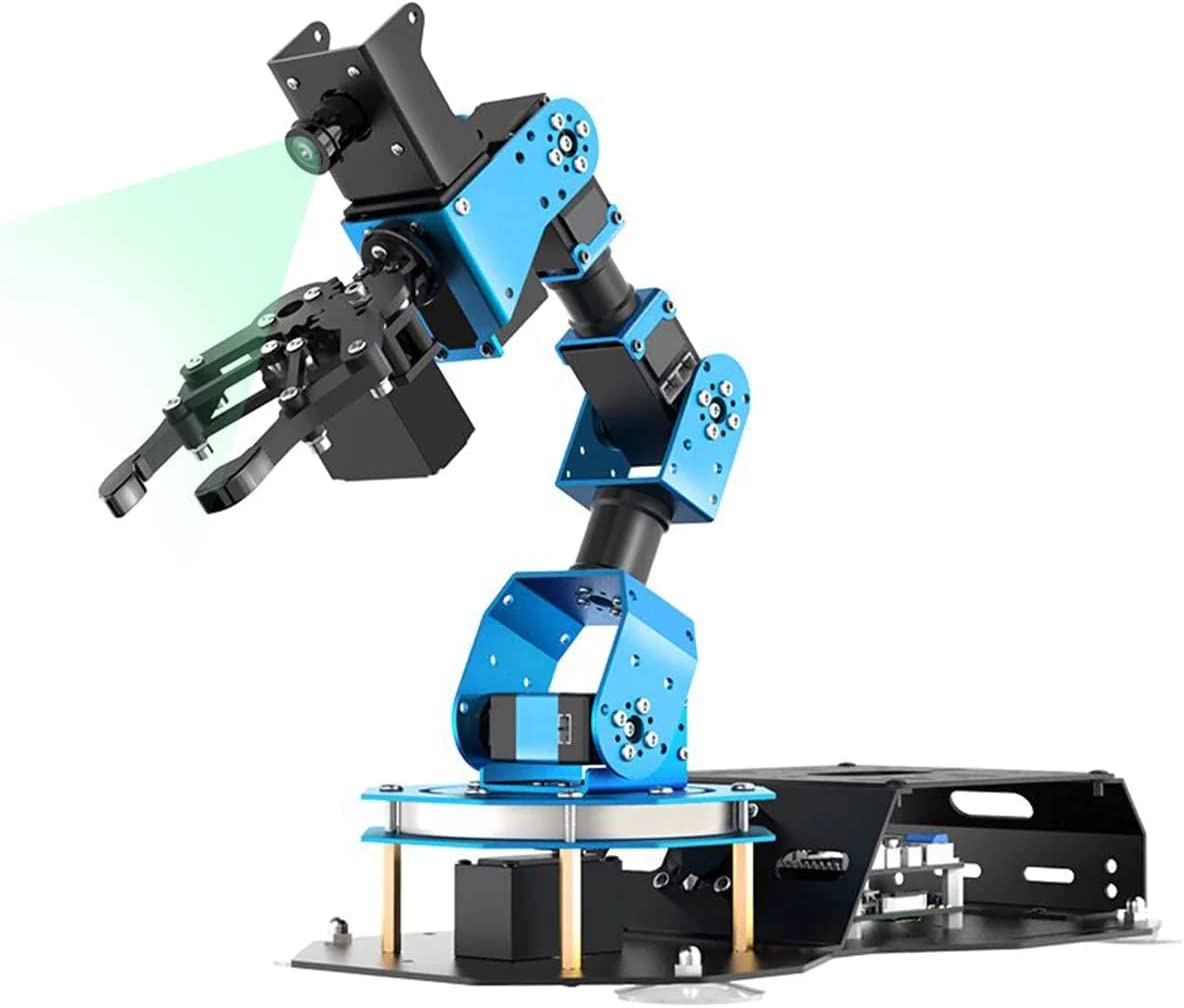 Hiwonder ArmPi FPV AI Vision Raspberry Pi 5 ROS Robotic Arm with Python Open Source