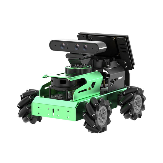 Hiwonder JetAuto AI Robot Kit, NVIDIA Jetson/Raspberry Pi 5 Powered ROS Educational Robot with OpenClaw & Multimodal AI Model (ChatGPT...), Voice Control, SLAM & AI Vision