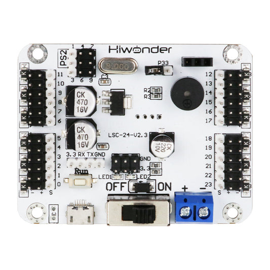 LSC-24: Hiwonder 24 Channel Digital Servo Controller with 16M Memory/Arduino Compatible