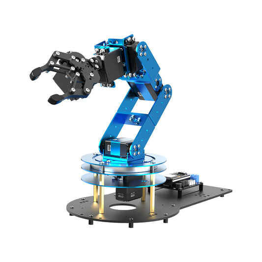 Hiwonder LeArm AI Desktop Robot Arm with AI Vision & Voice Interaction, Support Arduino Programming & Sensor Expansion