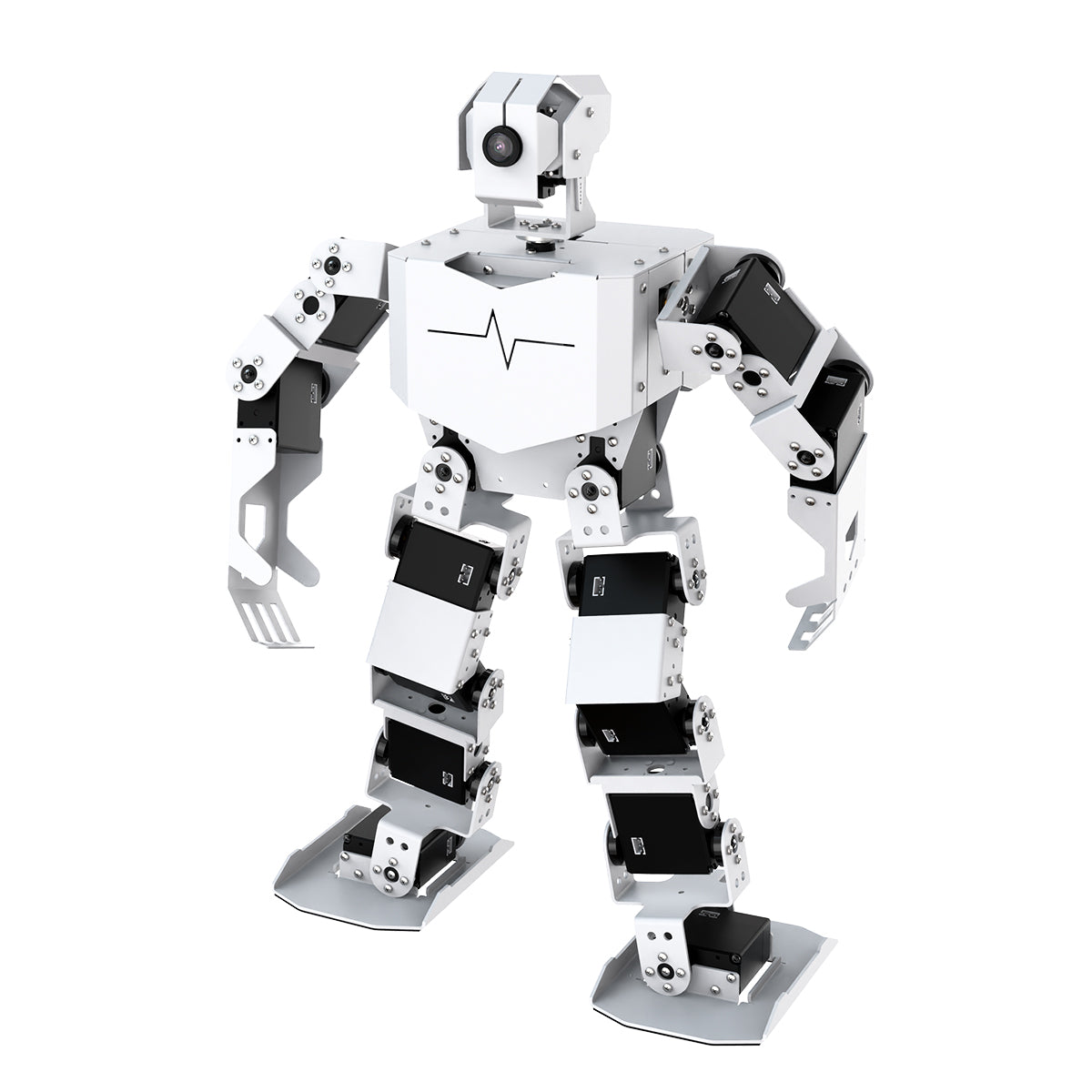 Hiwonder TonyPi AI Humanoid Robot Powered by Raspberry Pi 5 with Multimodal Model (ChatGPT) Integration, AI Vision, and Voice Interaction