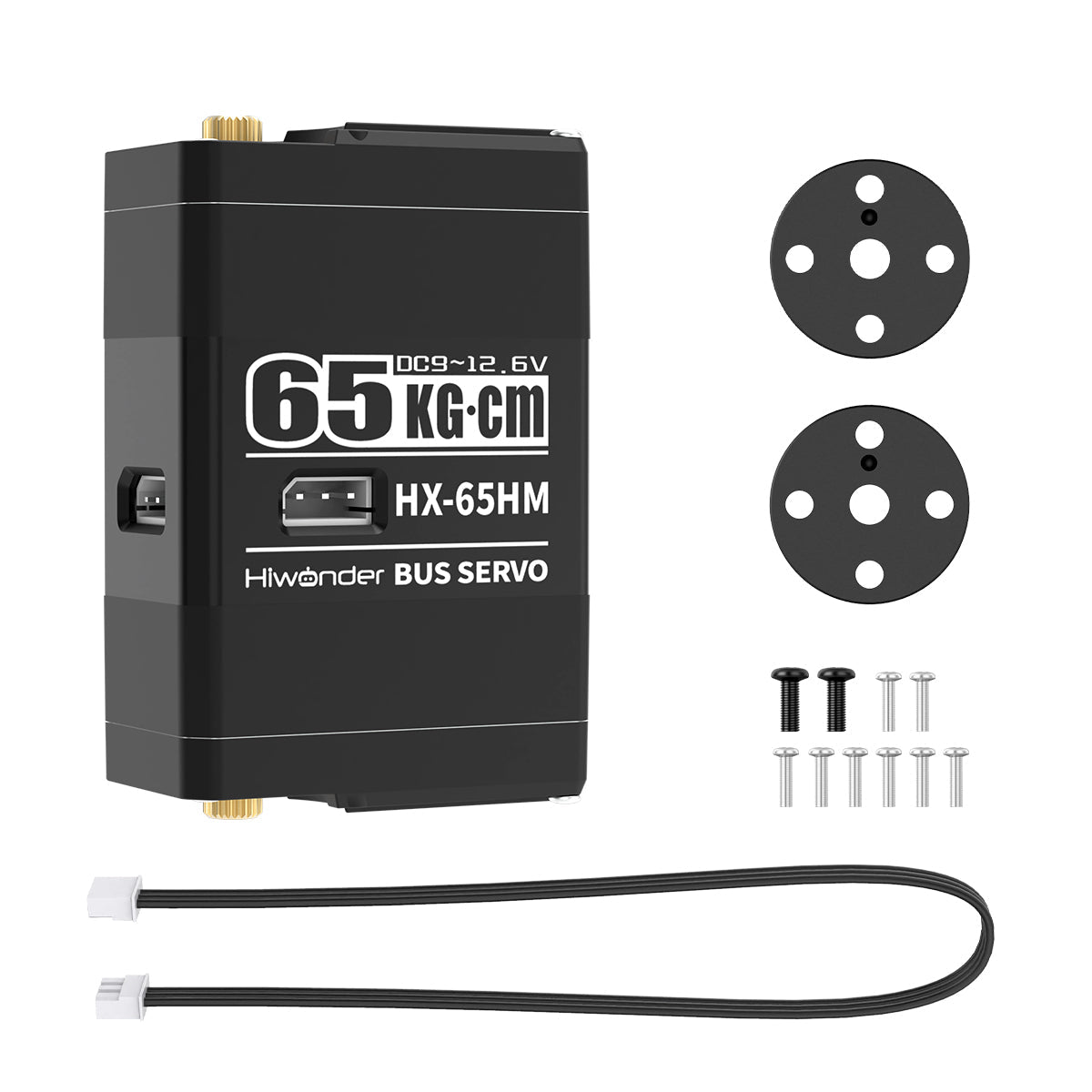 Hiwonder HX-65HM Intelligent Serial Bus Servo Full Metal Gear 65KG High Torque 0-360° Precision Control