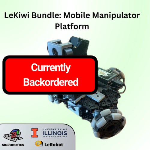 LEKIWI BUNDLE - LOW-COST MOBILE MANPULATOR