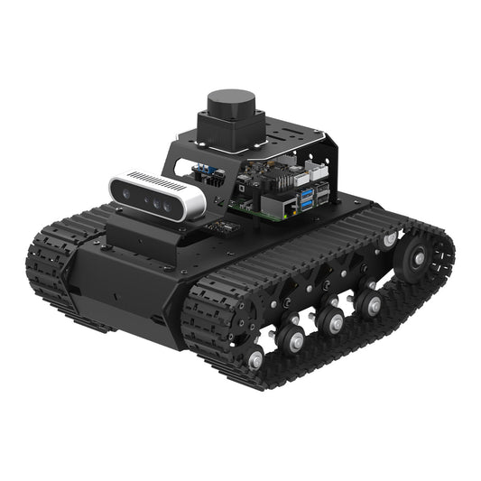 Hiwonder MentorPi T1 Raspberry Pi Robot Car – Tank Chassis, ROS2 AI Coding Robot with Large AI model ChatGPT, SLAM and Autonomous Driving