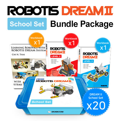 ROBOTIS DREAM II SCHOOL SET BUNDLE PACKAGE
